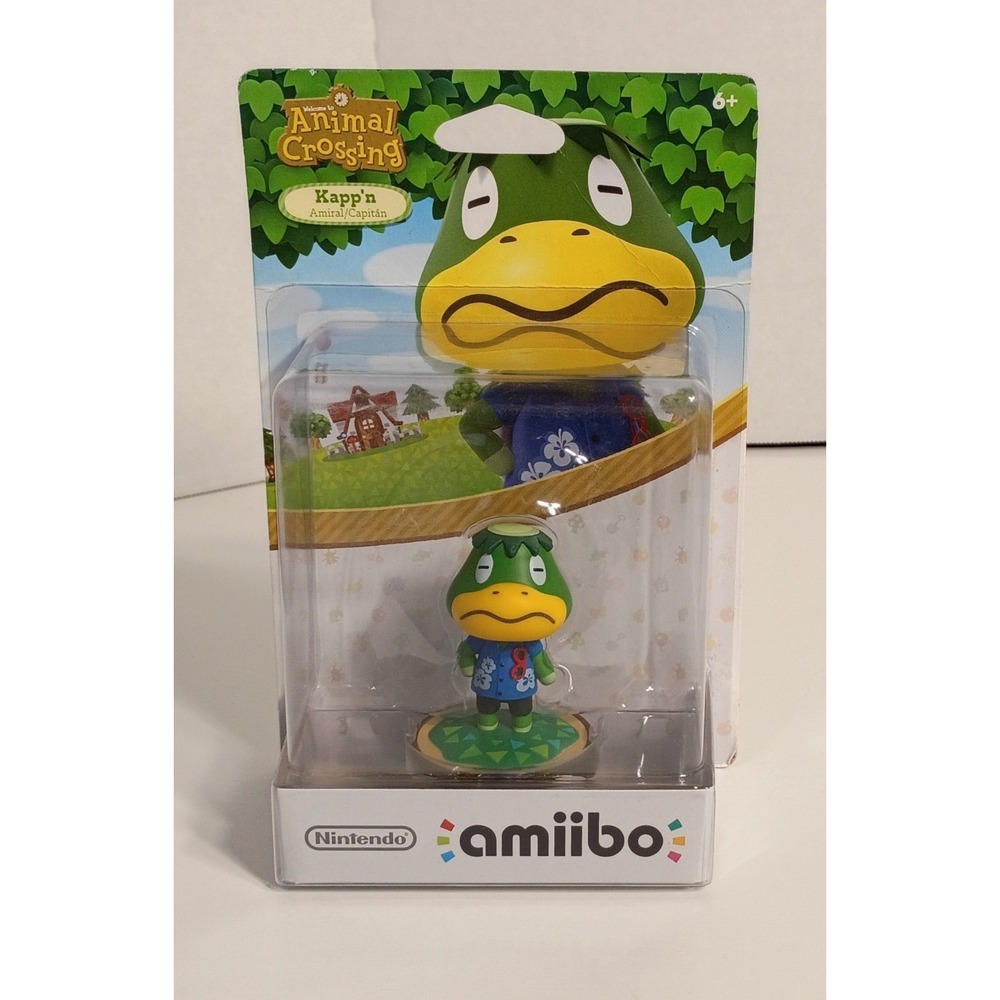 Amiibo Kapp'n Figure (Animal Crossing) Nintendo - NEW! Nintendo 2016 Accessory